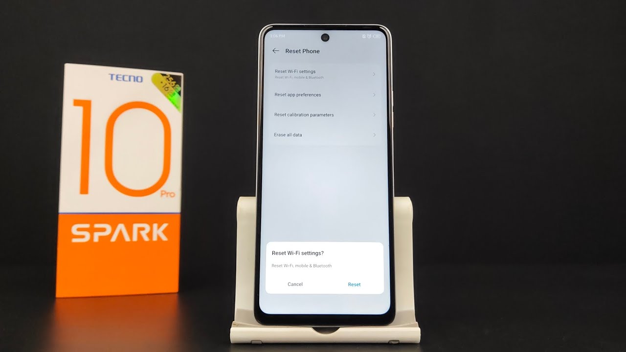 How to Solve, Wifi, Hotspot,Data Problem, Tecno mobiles | Reset Network Setting Spark 10 Pro