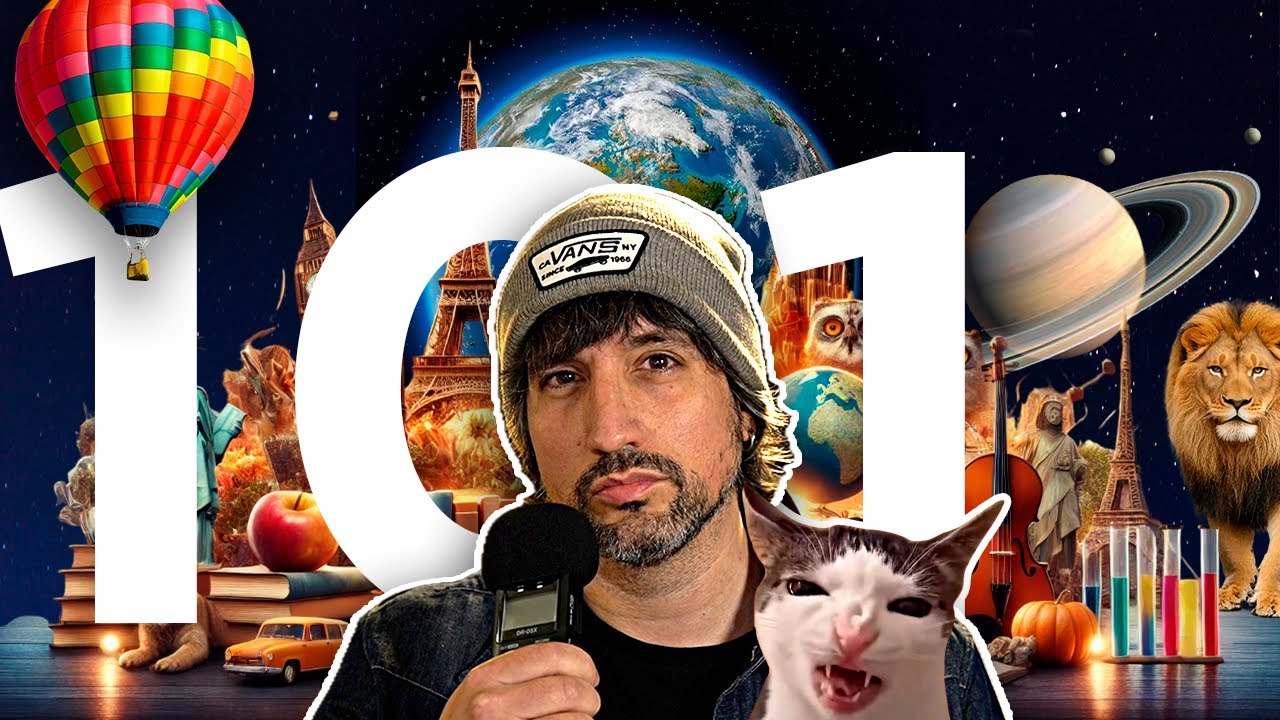 ¿Cuánto sabes de cultura general? 101 Preguntas Y Curiosidades [ASMR]