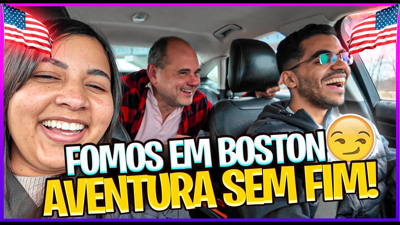 🔥O AVENTURA SEM FIM levou a gente pra BOSTON&hellip; SER&Aacute; que foi TUDO ISSO? 😳🇺🇸