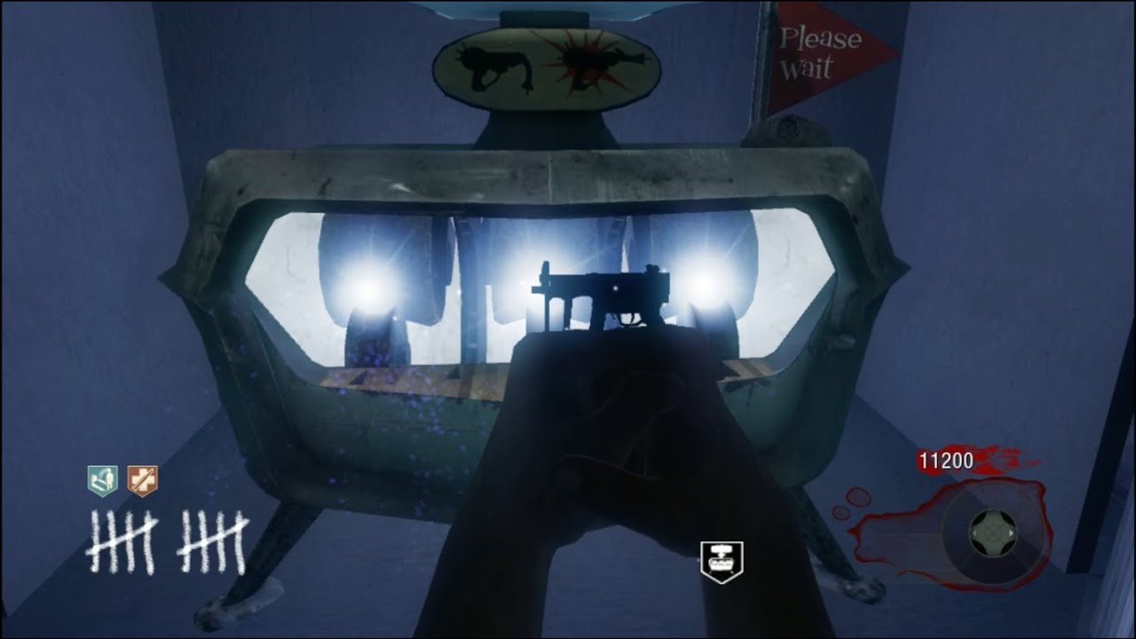 BLACK OPS 1 ZOMBIES: PACK-A-PUNCHING ALL WALL WEAPONS ON 