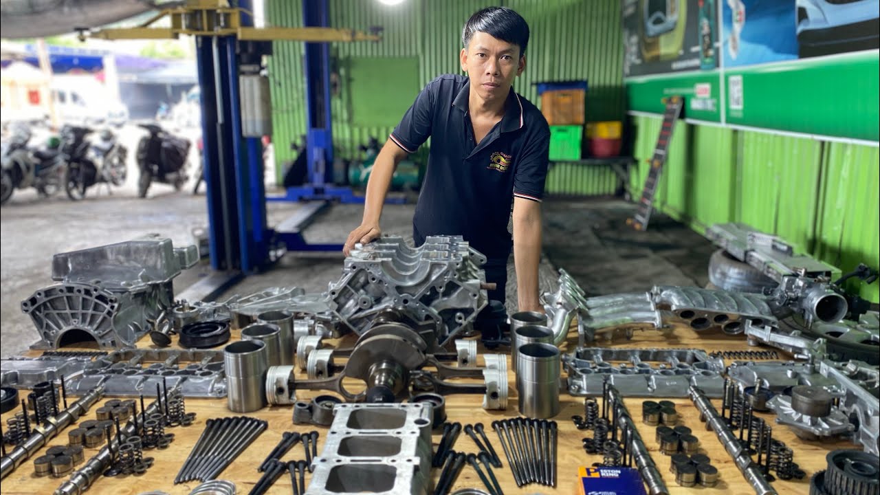 Cần Thơ Sửa Chữa Không Được Về Sài Gòn E Đón Và Đại Tu Động Cơ Kia Carnival V6 – Đời 2009”