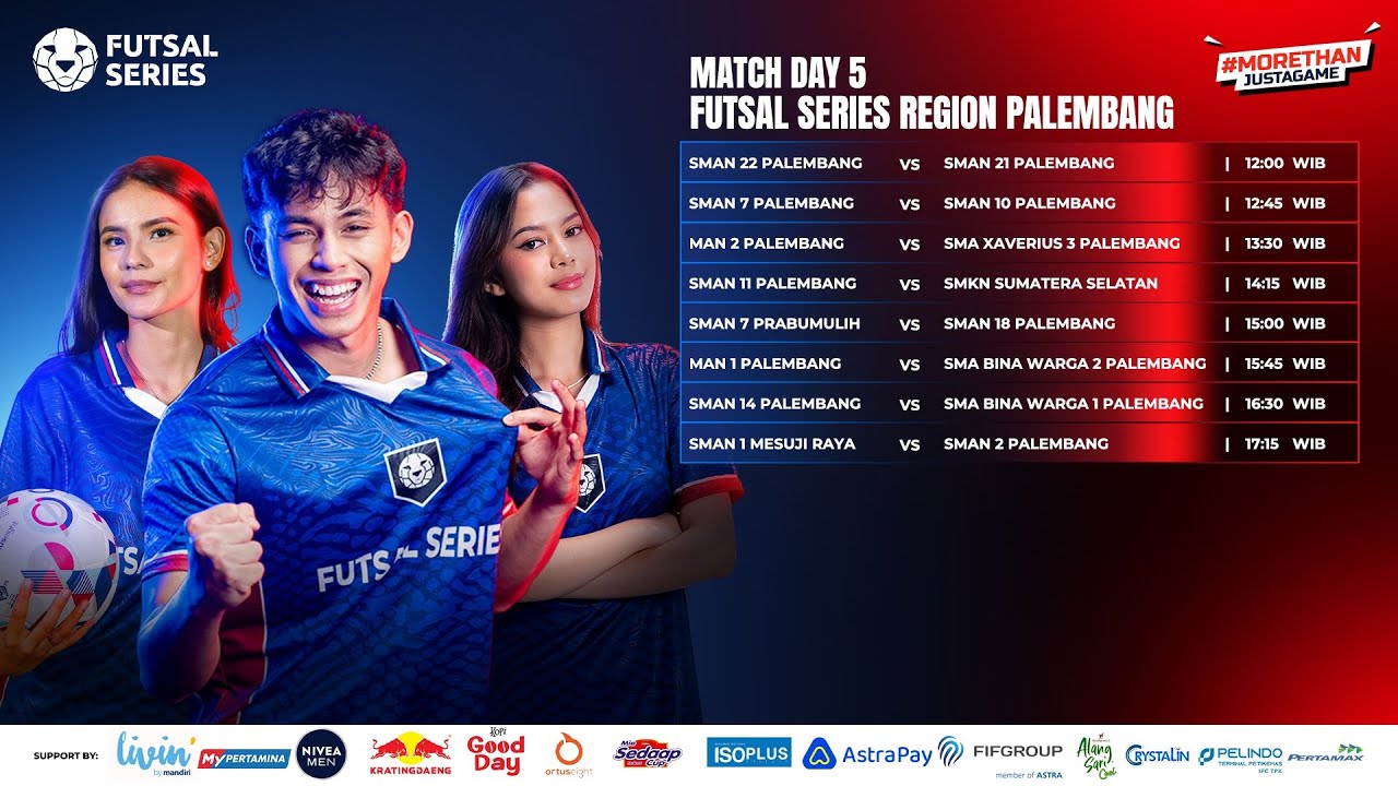 Futsal Series Reg. Palembang Tahun 2024 | Match 54 | SMAN 10 Palembang vs SMKN 2 Palembang