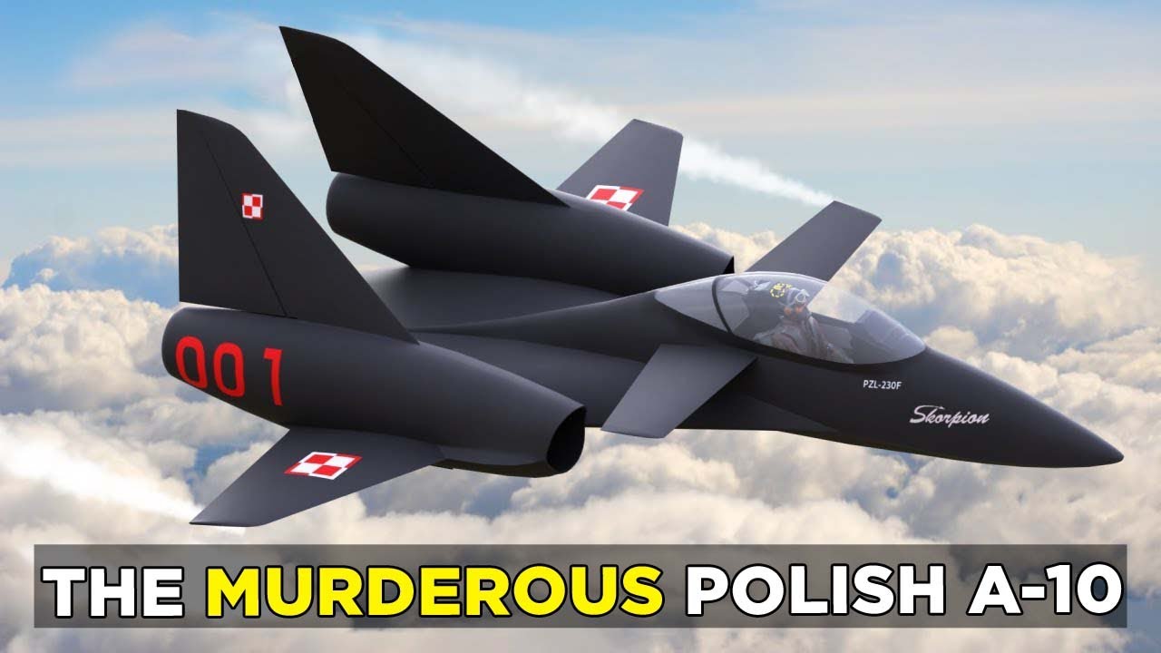 Meet the fearsome Polish A-10: PZL-230 Skorpion
