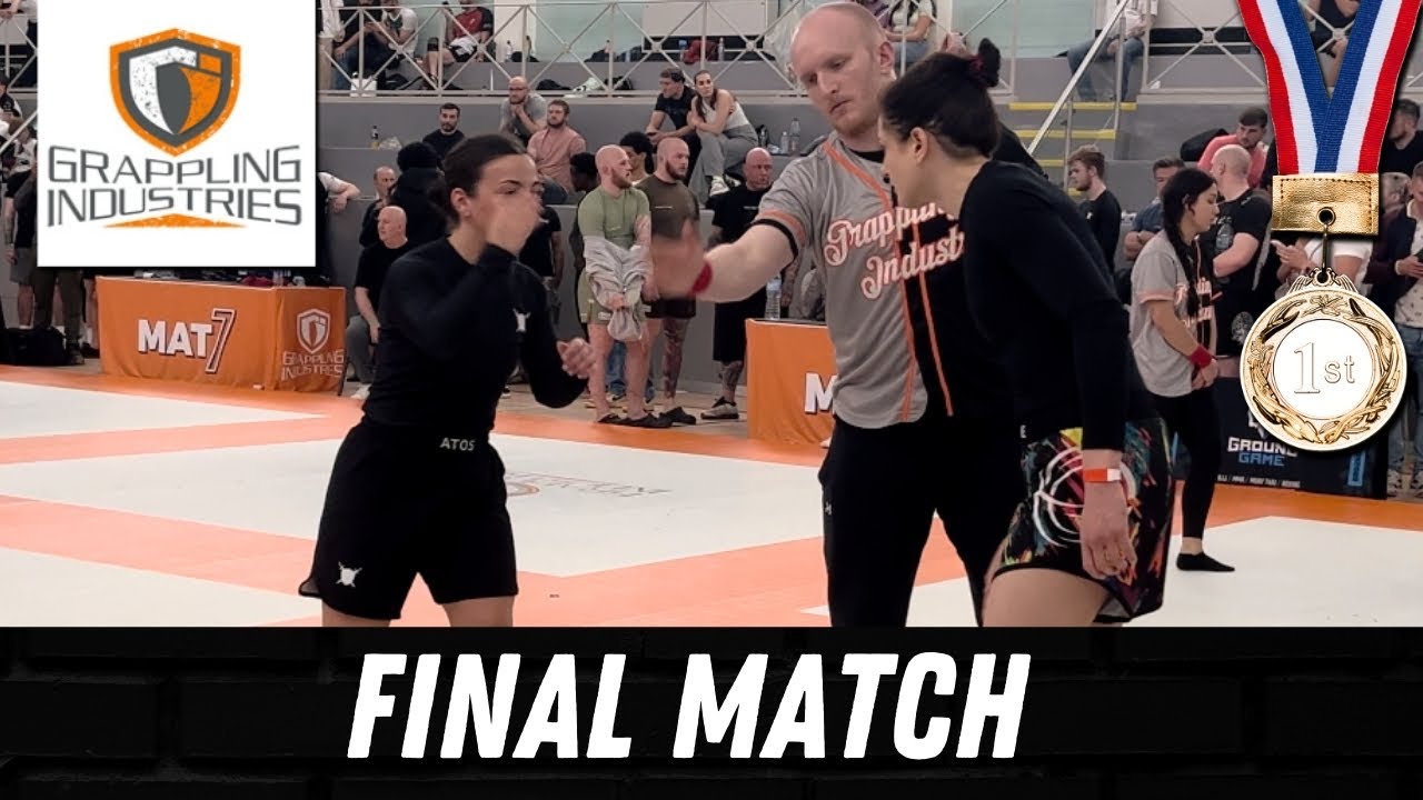 Grappling Industries • No-Gi • White Belt • Female • 145lbs Final
