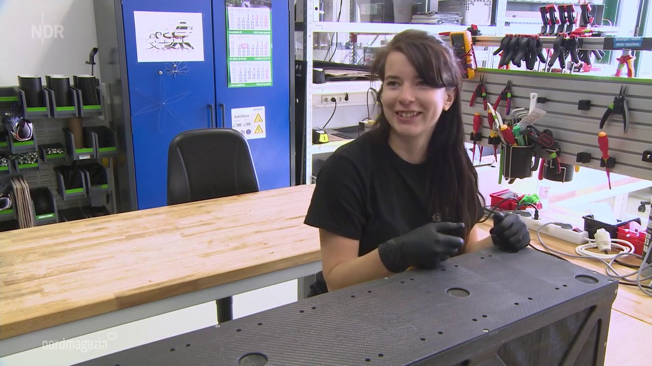 Behind the scenes at Kraken Power in Rostock, Germany