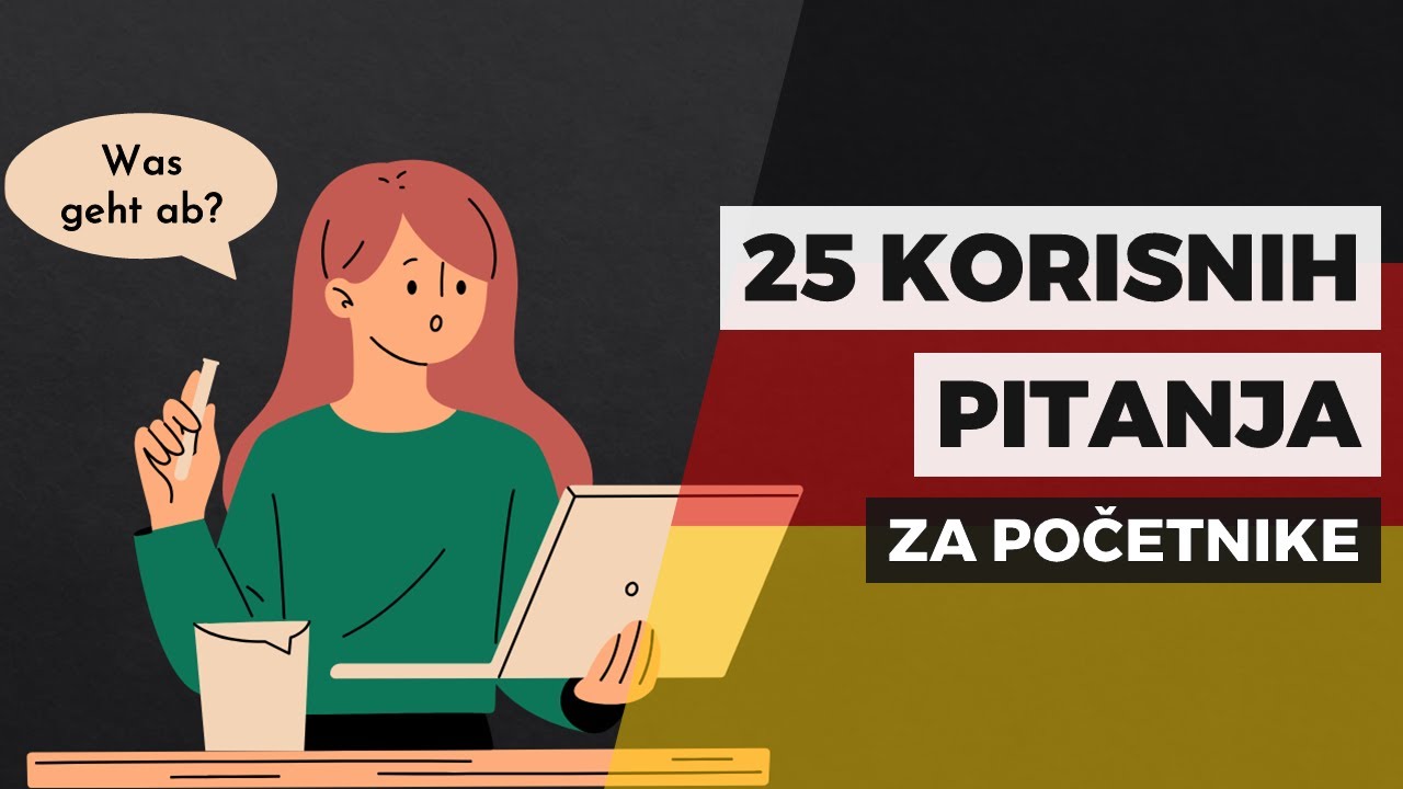 25 korisnih pitanja za početnike na njemačkom jeziku | Praktični njemački