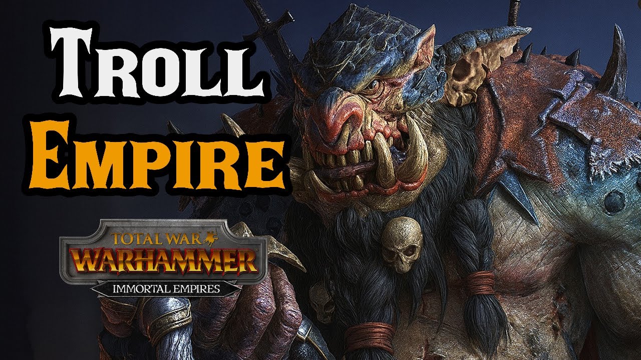 Throgg is Completely BROKEN! OP Troll King Empire - Total War: Warhammer 3: Immortal Empires