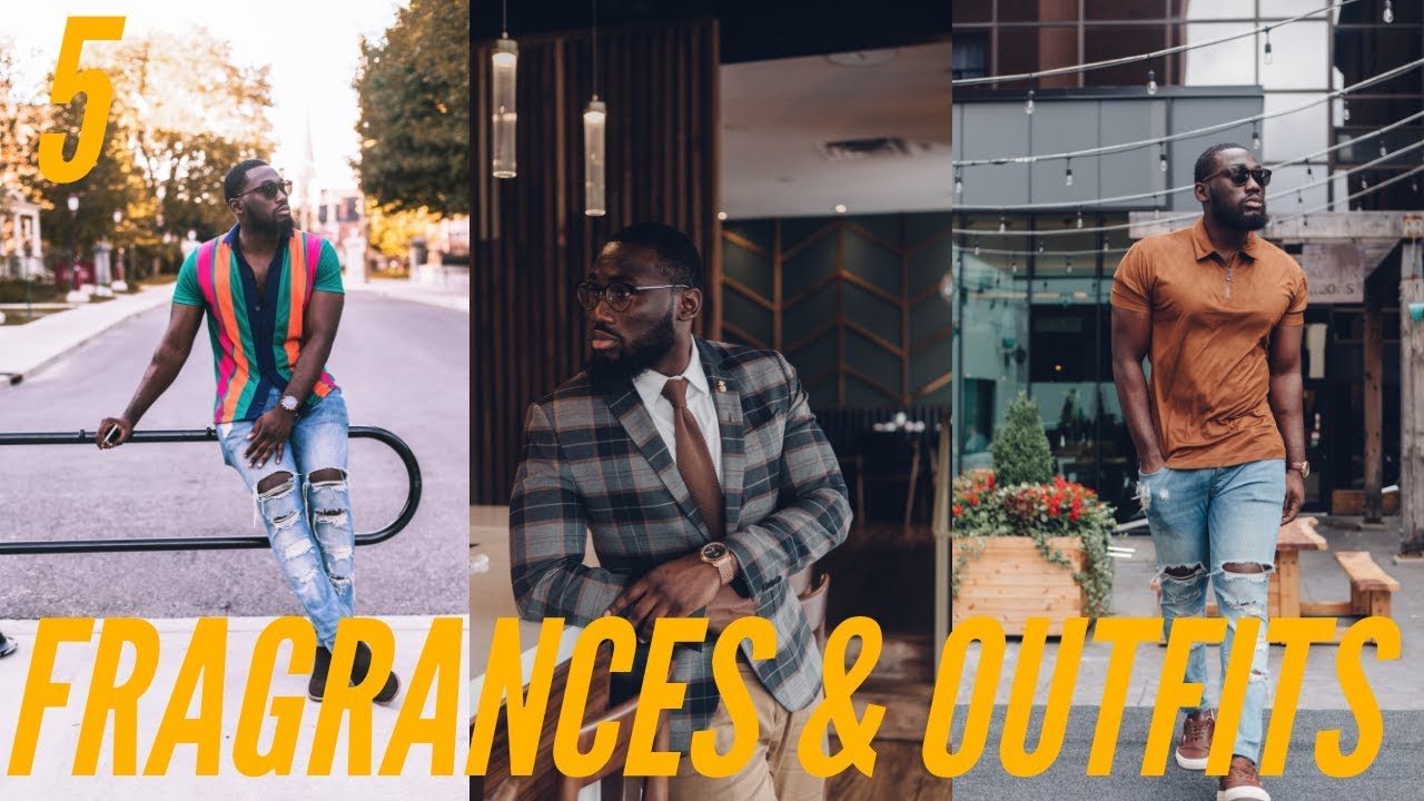 5 FRAGRANCES AND OUTFITS MATCHED Pt.2 | PAIRING FRAGRANCES WITH OUTFITS | MEN'S FASHION