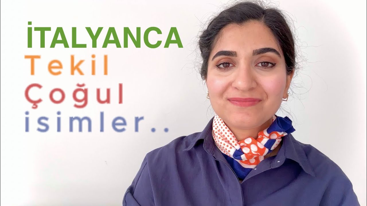 İtalyanca 3 isim kategorisi hemen öğren