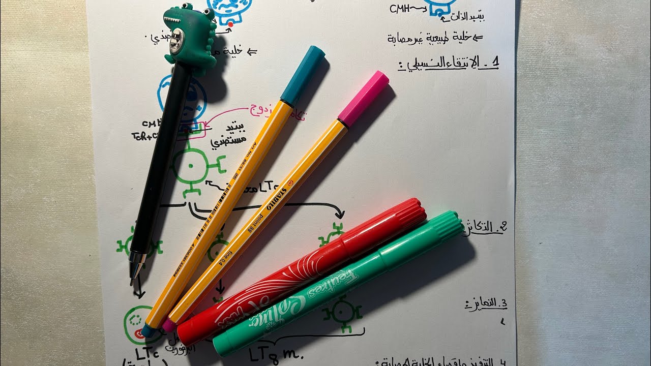 الاستجابة المناعية ذات الوساطة الخلوية 🧫5/5 في 2 دقايق