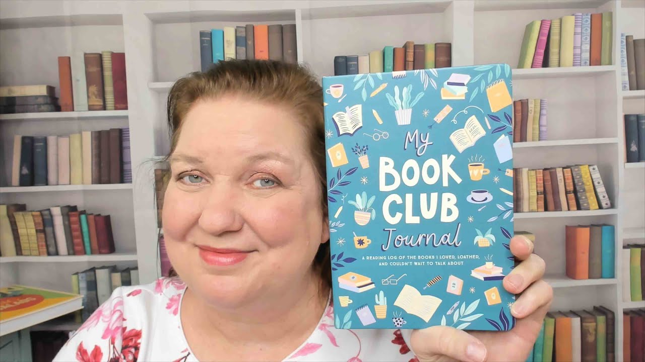 My Book Club Journal for Book Lovers Book Nerds Bibliophiles Reading Log #bookclubs