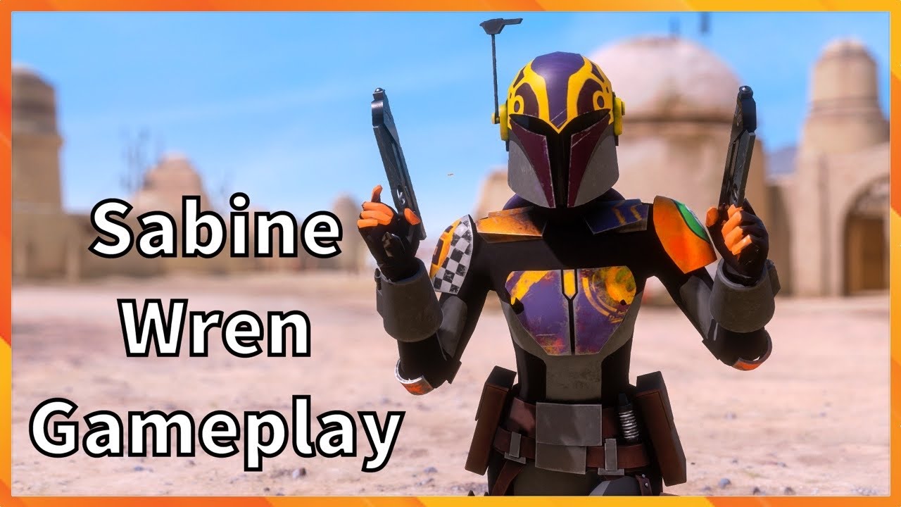 Sabine Wren Gameplay Star Wars Battlefront 2