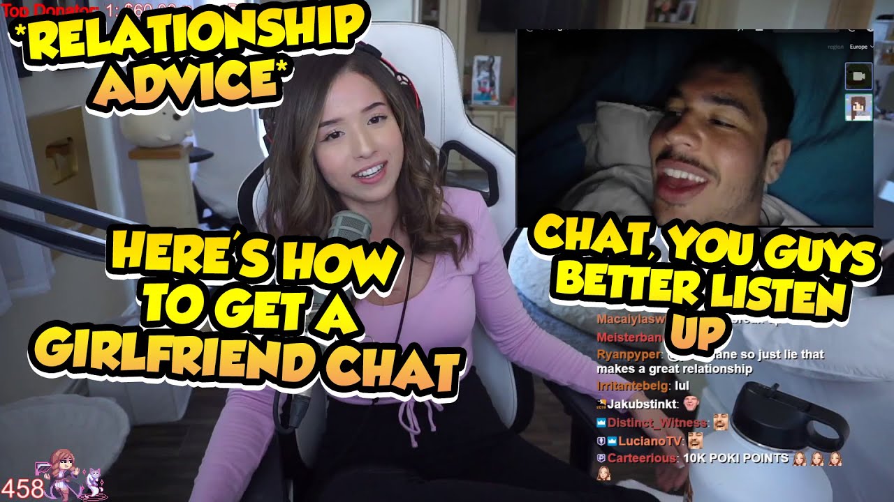 Pokimane And Greekgodx Give Relationship Advice To Viewers (FULL STREAM)