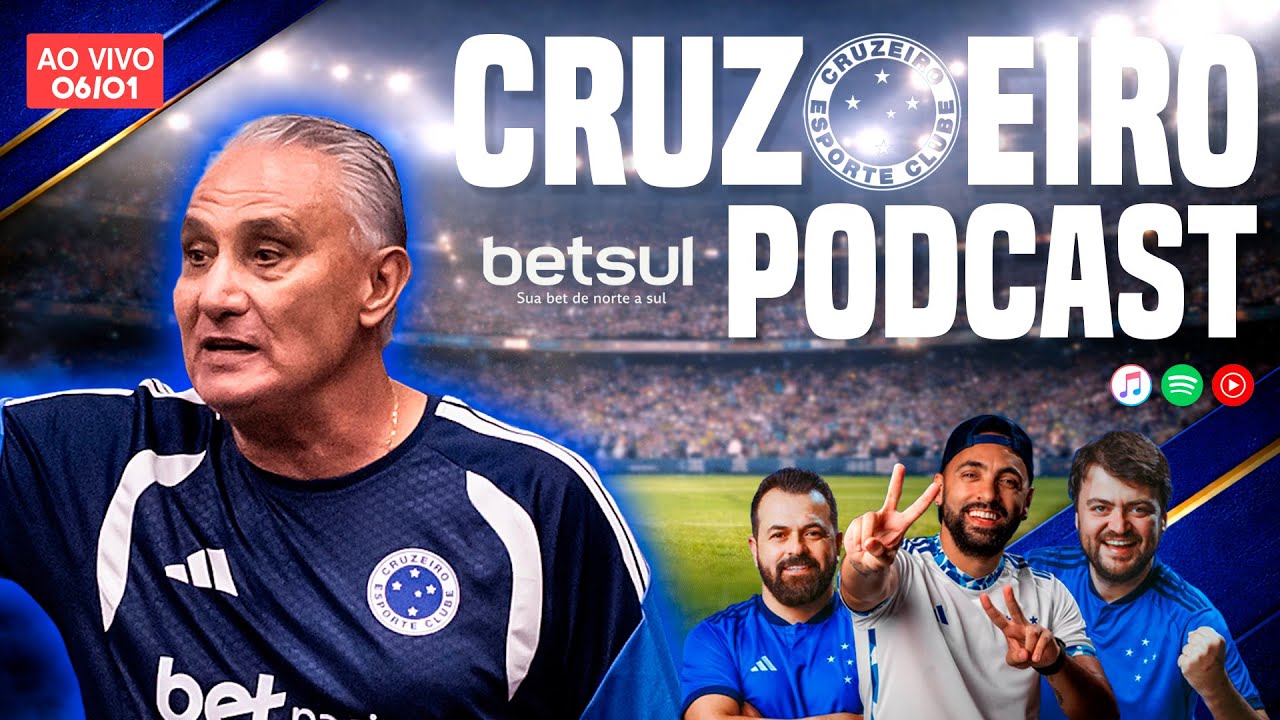 CRUZOEIRO PODCAST (AO VIVO) | 06/01 | A TEMPORADA 2026 COME&Ccedil;OU!