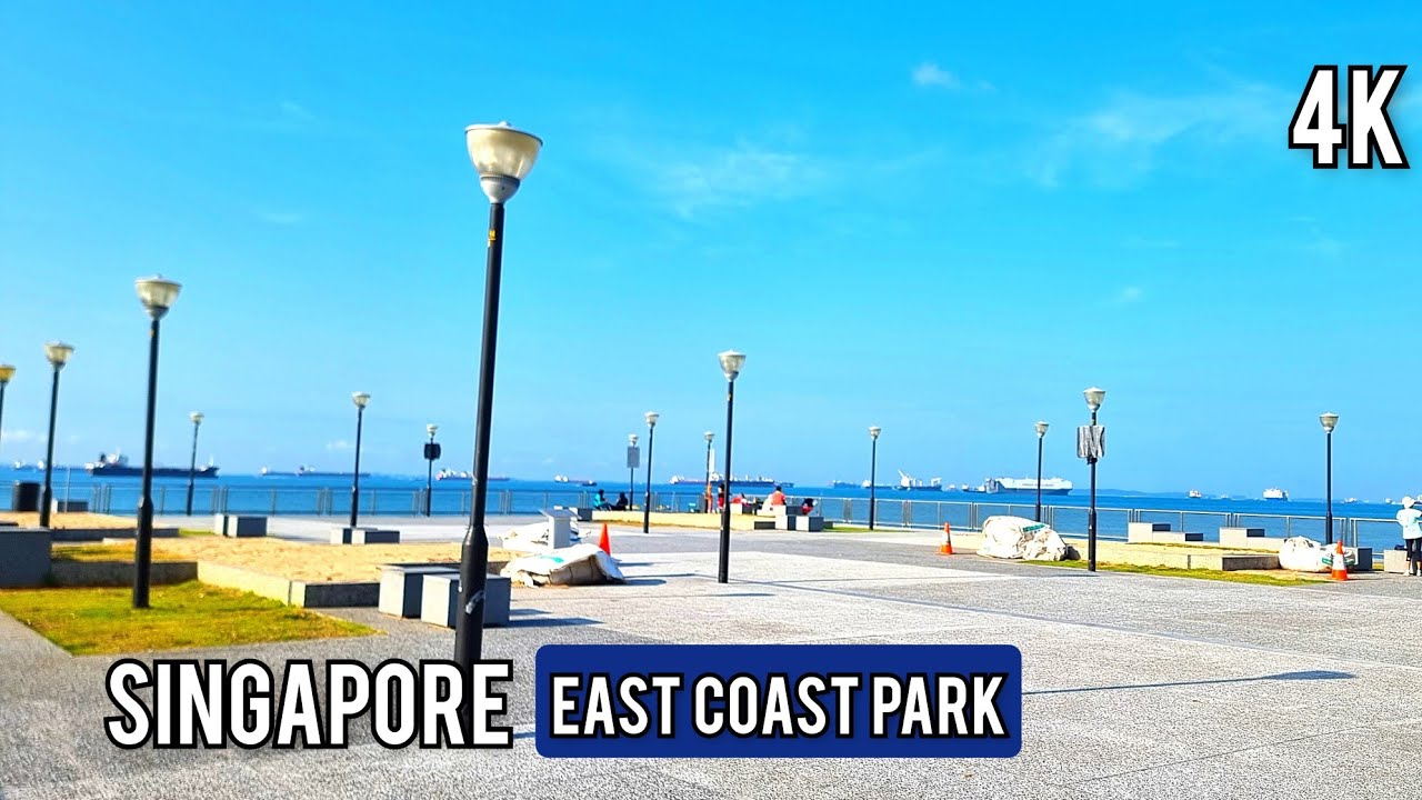 15KM East Coast Park to Tampines via  Bedok Park Connector | Cycling Singapore