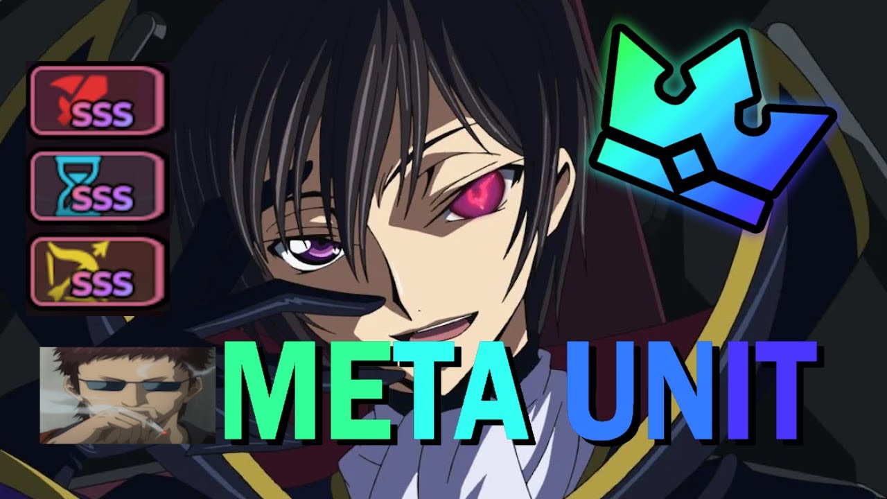 Демонстрация Crusader Triple SSS Lelouch (Zero) | Аниме-крестоносцы