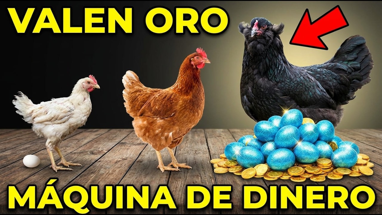 DEJA LOS HUEVOS BLANCOS: ESTAS 5 RAZAS SON MUCHO MÁS RENTABLES EN TU PATIO.