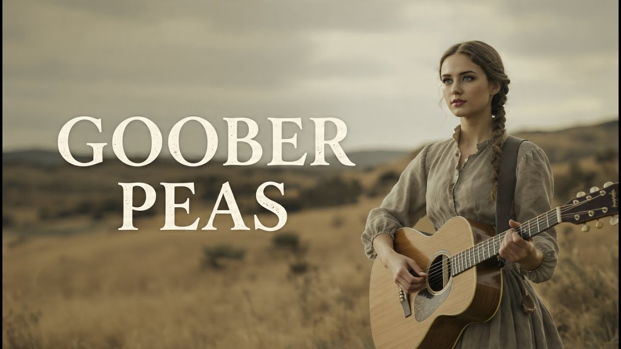 GOOBER PEAS | Authentic American Civil War Folk Song (1860s Folk Music)