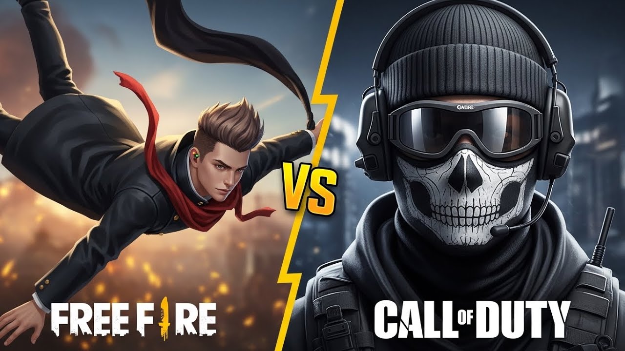 CODM VS FREEFIRE (ANIMATED SHORT)
