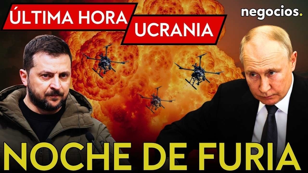 &Uacute;LTIMA HORA UCRANIA| Noche de furia: Rusia derriba 660 drones y lanza una lluvia de misiles Iskander