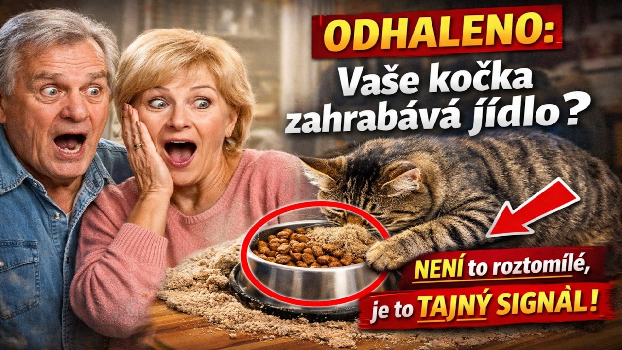 ODHALENO: Vaše kočka zahrabává jídlo? 🙀 NENÍ to roztomilé, je to TAJNÝ SIGNÁL!