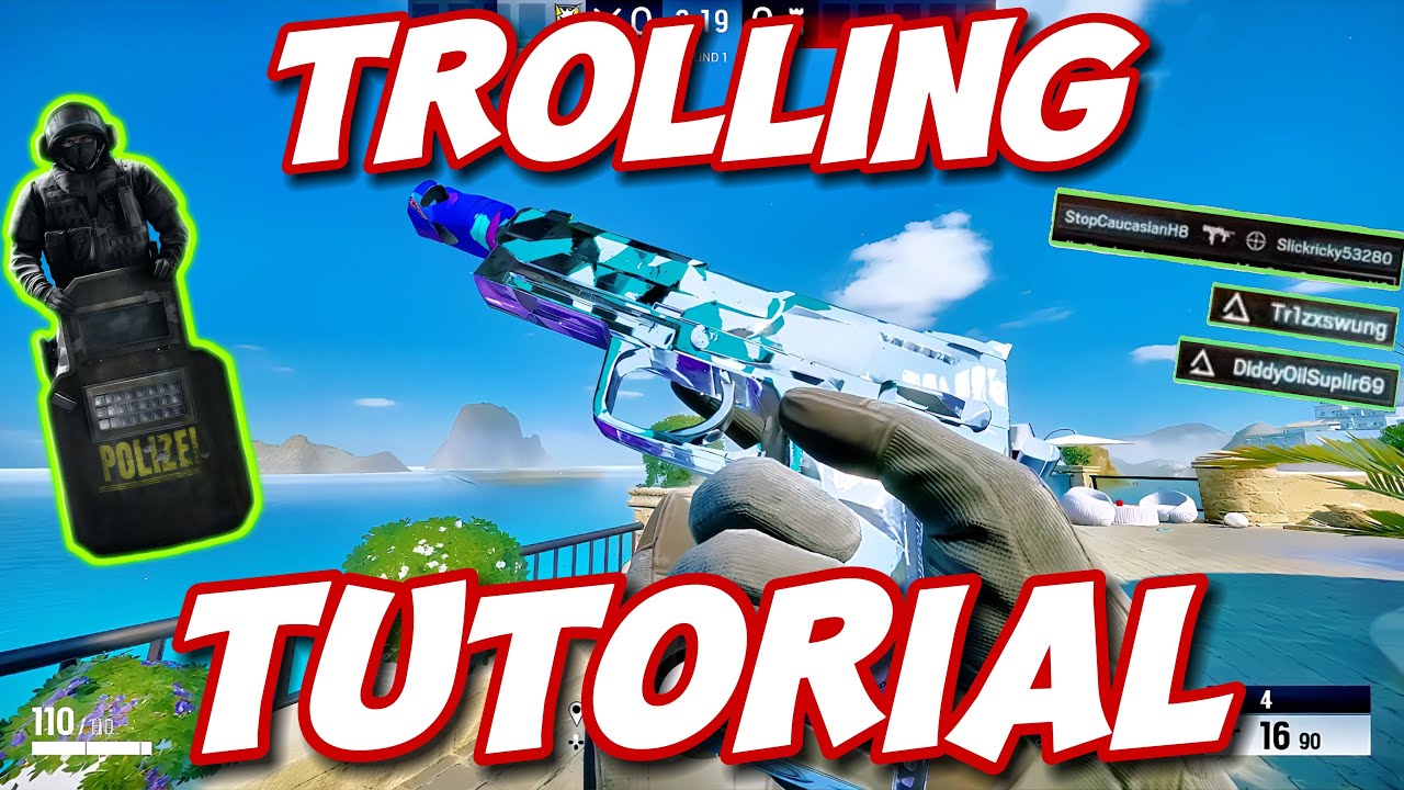 Siege X TROLLING Tutorial
