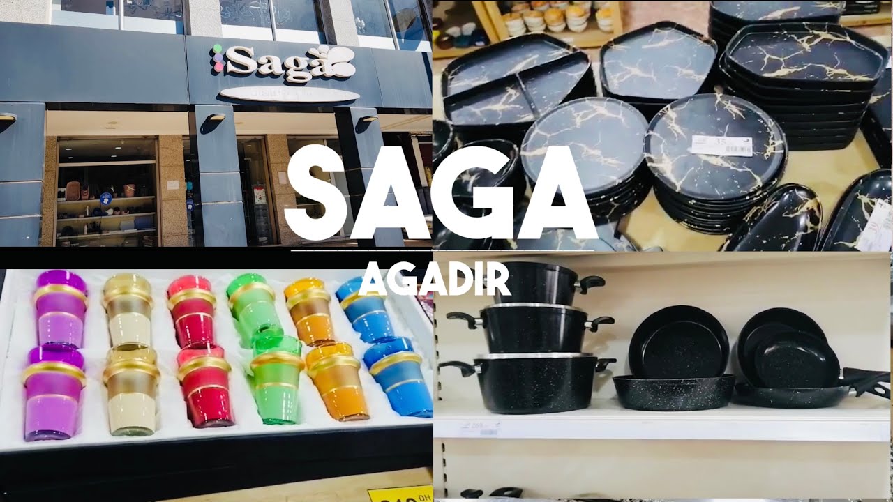 جولة في المحل الغني عن التعريف saga agadir مع الجديد بمناسبة شهر رمضان 🌙🏃&zwj;♀️