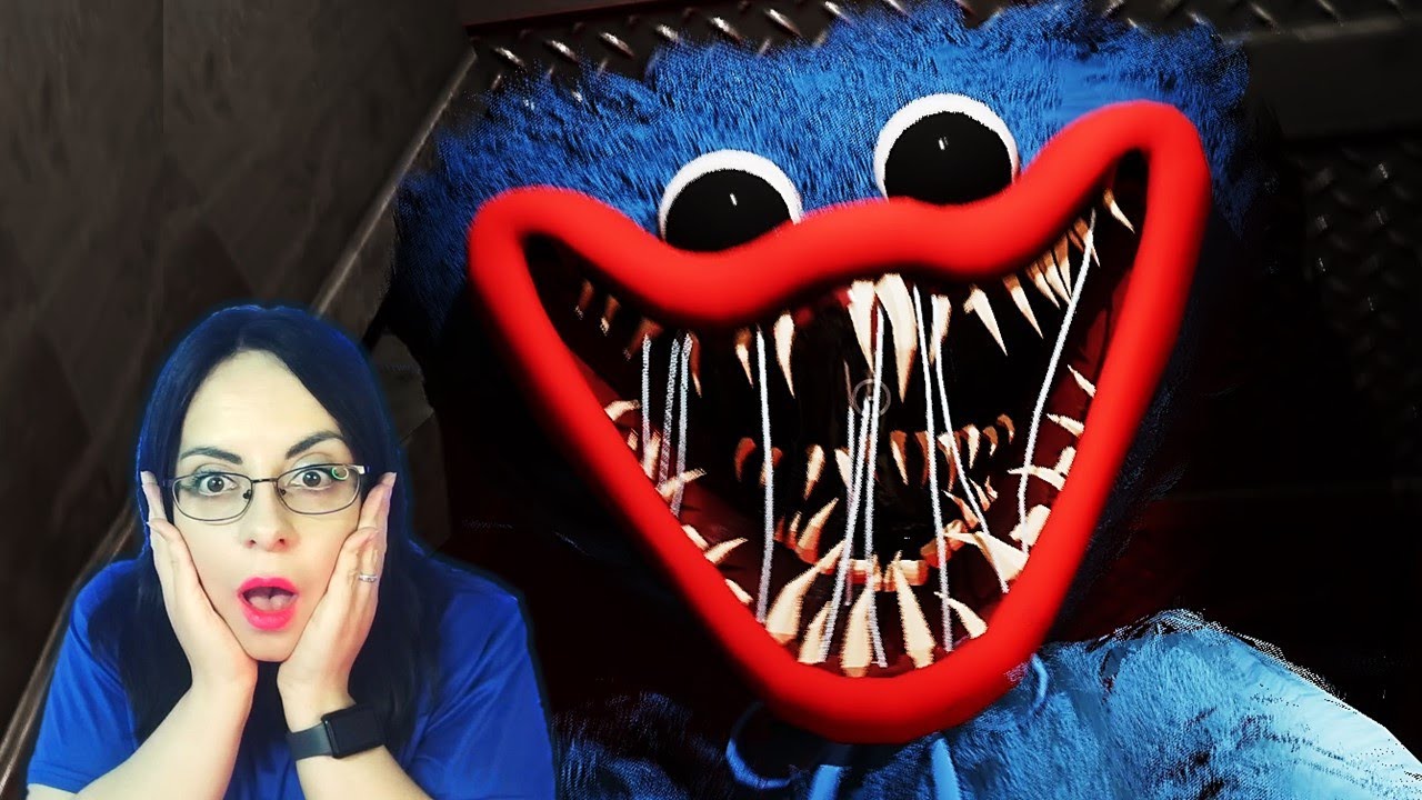 I Finally Met Huggy Wuggy! Poppy Playtime Chapter 1 Blind Playthrough