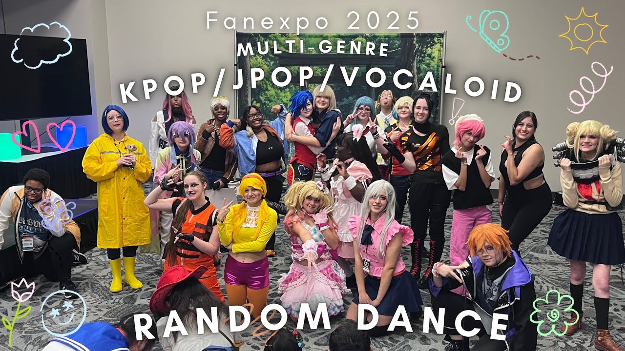 MULTIMEDIA RANDOM DANCE Panel Highlights | K-POP/VOCALOID/J-POP/LOVE LIVE | Fanexpo Dallas 2025