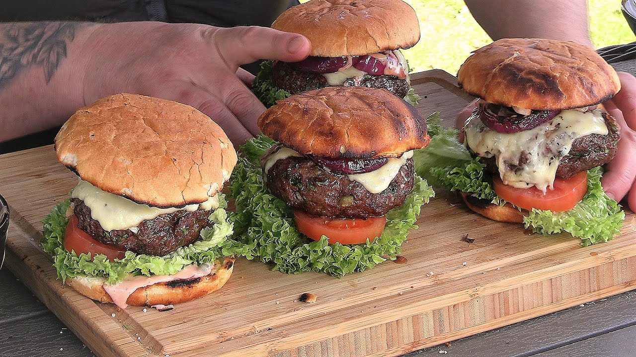 Wiejskie burgery z grilla / Oddaszfartucha