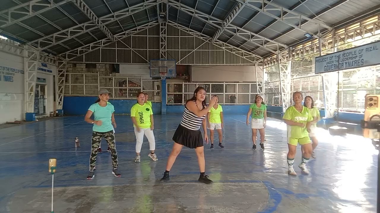 WARM UP DANCE FITNESS LICENSE PX GINA PUROK SILANGAN COVERED COURT MOMSHI'S GROUP ANTIPOLO CITY 