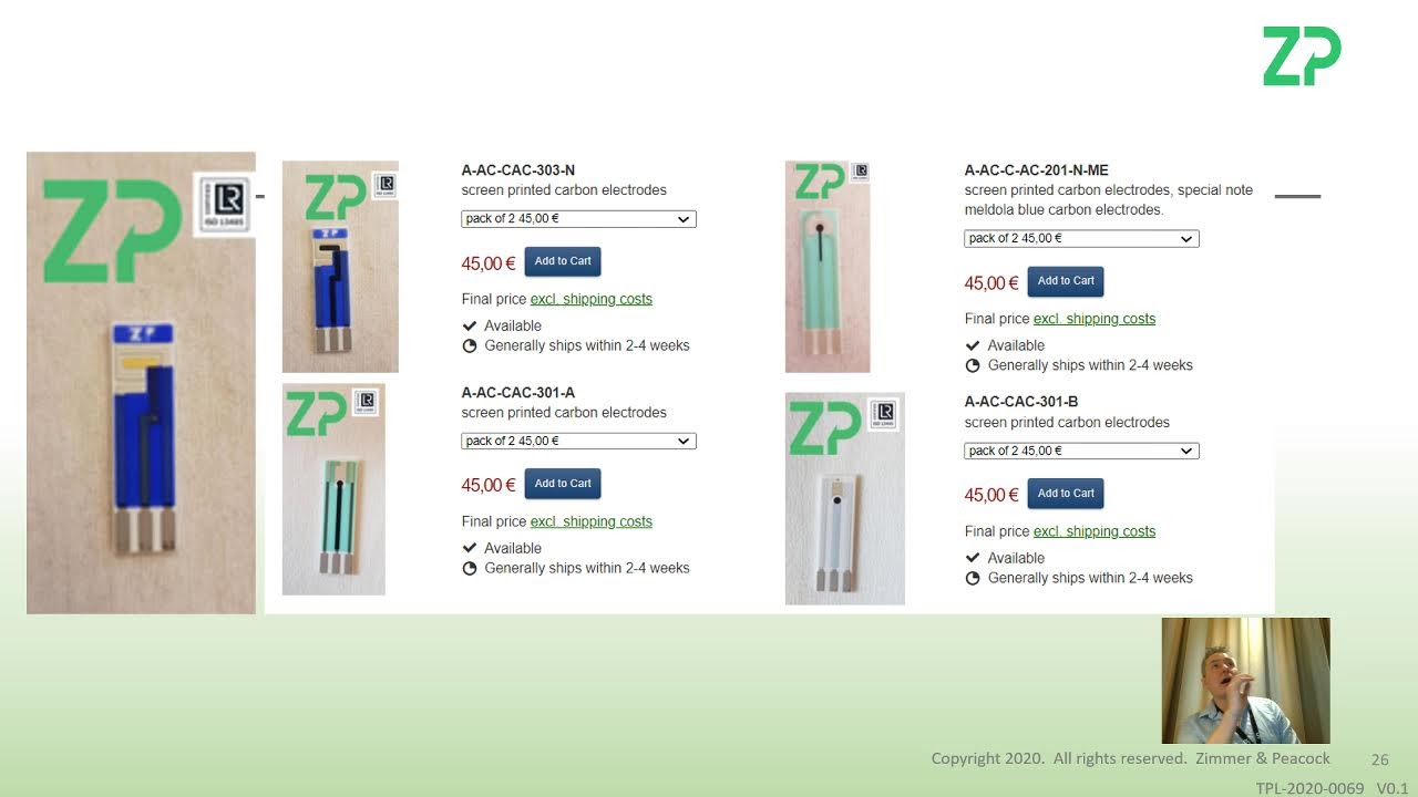 ZP Developers Zone Webinar 18 November 2021 - Molecular Conducting Imprinted Polymers