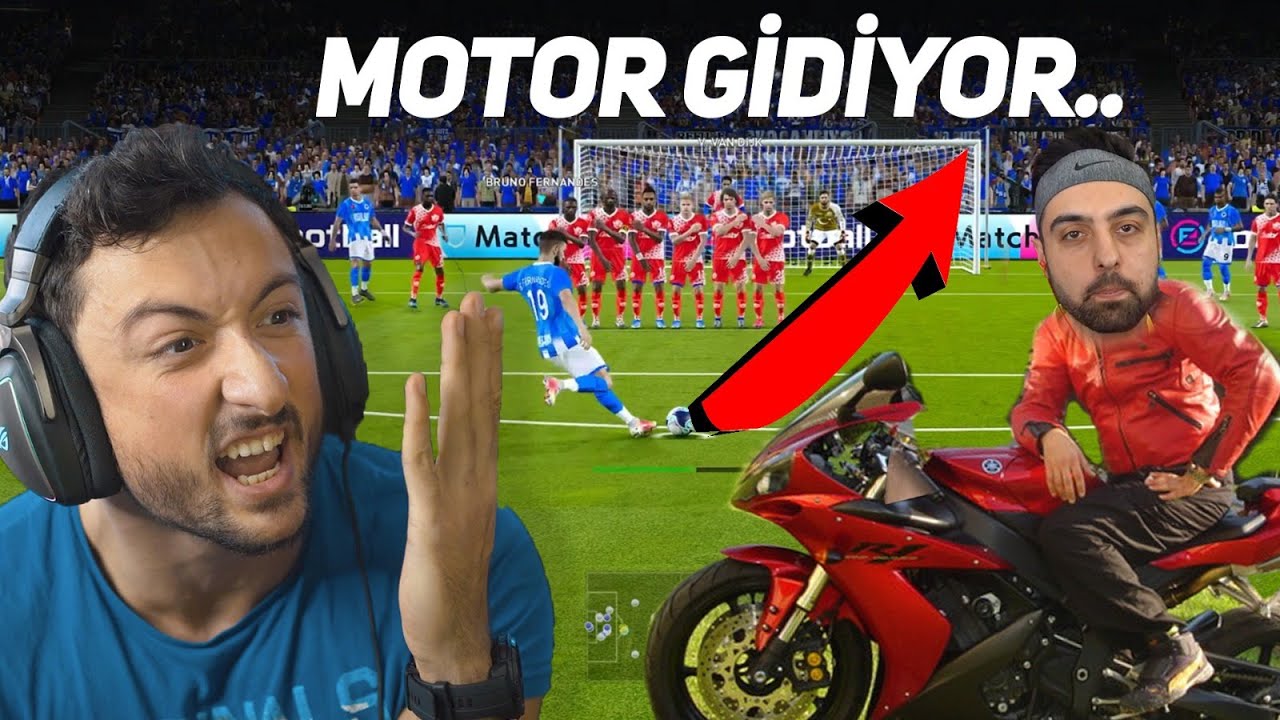 KAYBEDERSEM MOTORUMU &Uuml;MİDİYE VERİYORUM ! PES 2021 KAPIŞMA LİGİ