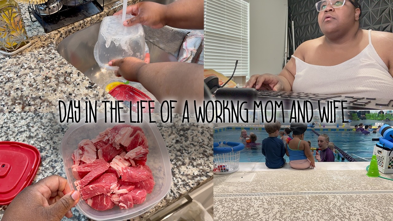 A DAY IN MY PLUS SIZE MOM LIFE| WORKING MOM AND WIFE LIFE