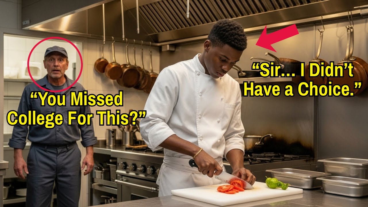 Undercover CEO Found Black Chef Chopping Veggies at 2 AM — Then Learned He Never Took a Day Off