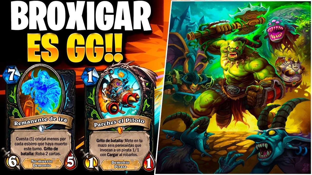 Saca a pasear a broxigar en turnos muy tempranos demon hunter robo broxigar agro