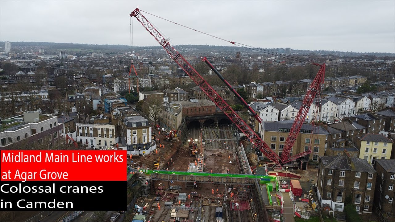 Works to the Railway at Agar Grove, Camden