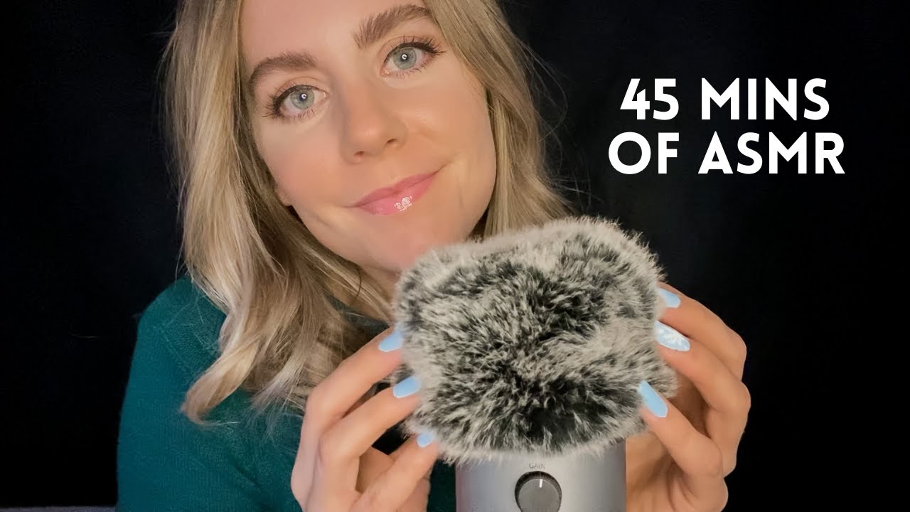 Christian ASMR | Fluffy Mic Scratching and Hand Movements (Visual Triggers) | Whispering Psalm 33-35