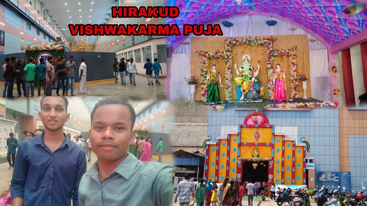 Hirakud Dam Hydro Project Vishwakarma Puja Dine Ke Hela Je Khula Je Si 
