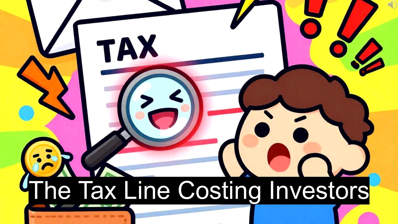 The Tax Line That's Quietly Costing Investors