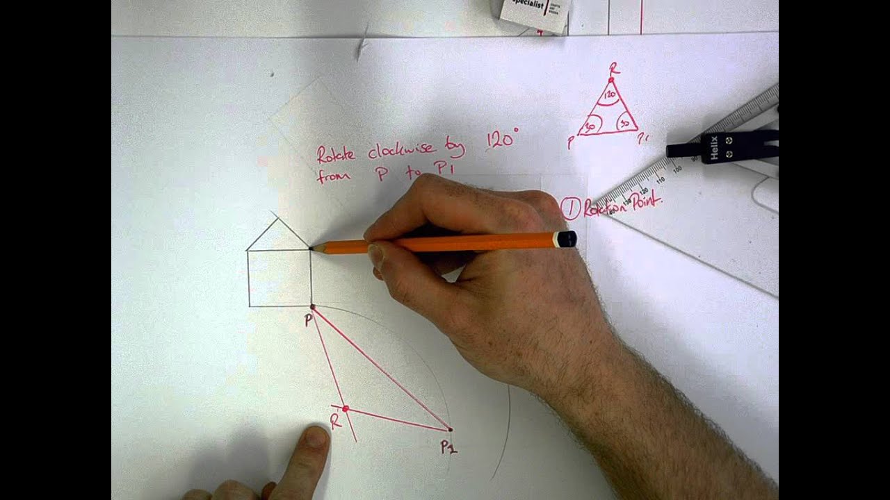 JC Tech Graphics - Rotation (Transformation Geometry)