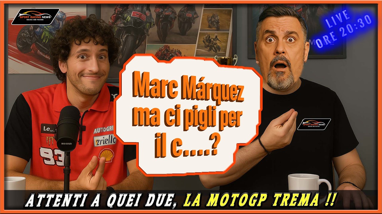 MARC MÁRQUEZ CI FA IL GIULLARE 🤡 E NOI GLI CORRIAMO DIETRO COME POLLI 🐔