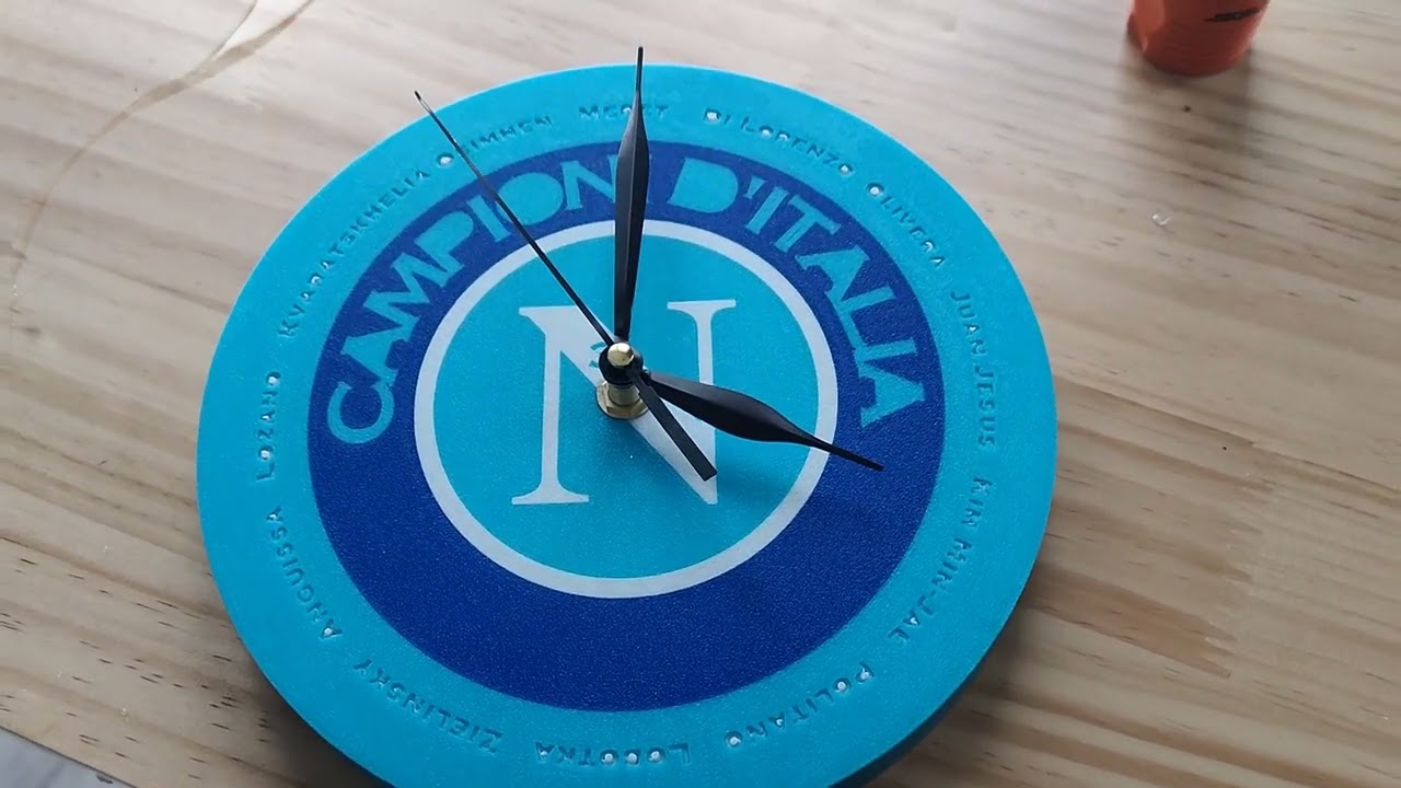 orologio napoli personalizzato