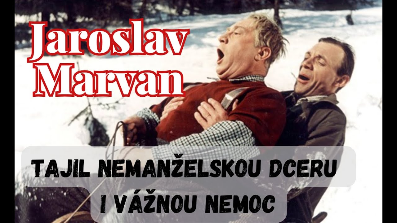 Jaroslav Marvan kraloval na jevi&scaron;ti i před kamerou pades&aacute;t let