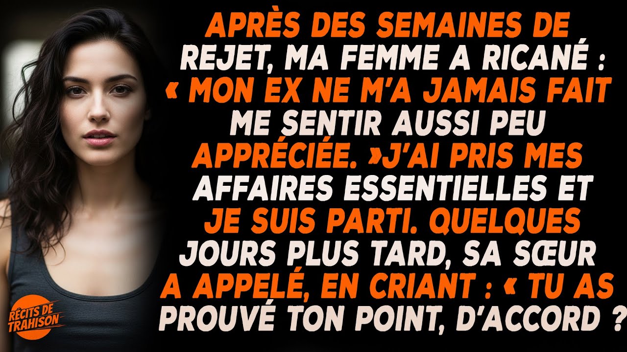 Après Des Semaines De Rejet, J’ai Entendu Ses Mots Cruels… Et Ce Jour-là, Tout A Changé.