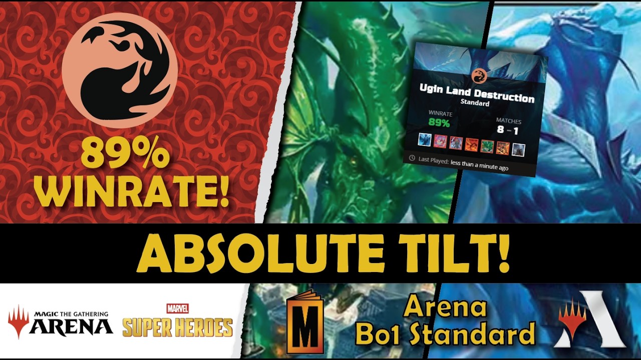 Ugin Built the Meanest Land Destruction Deck in Standard! 😈 #mtg #mtgarena #mythic #combo