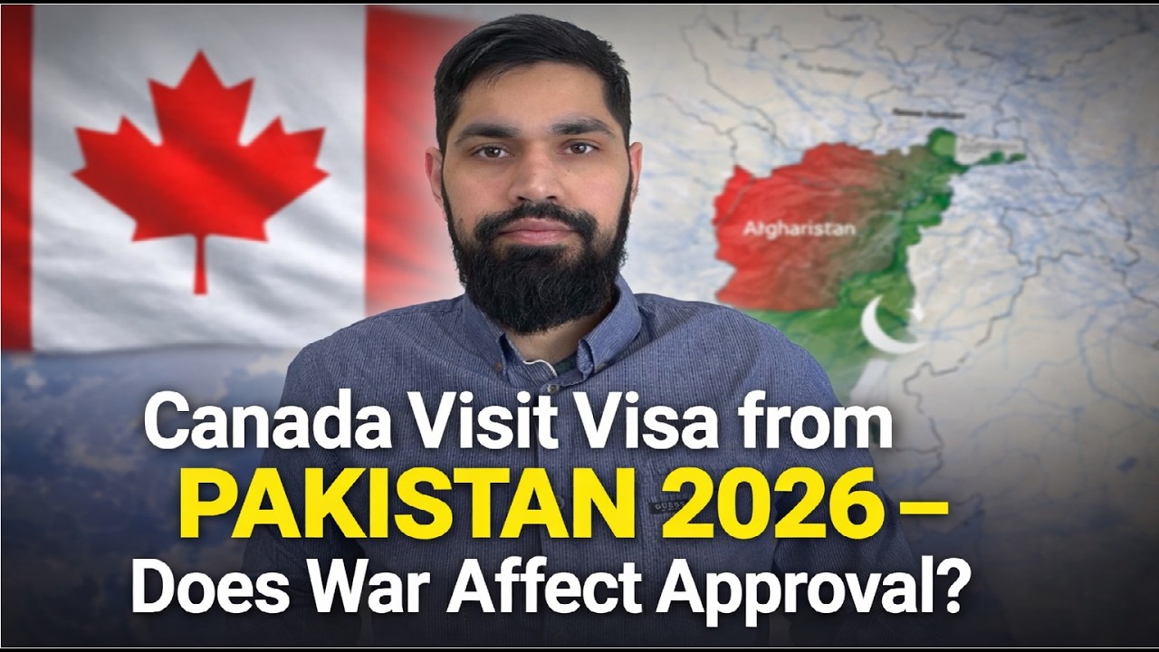 Canada Visit Visa from Pakistan 2026 &ndash; Does War Affect Approval?