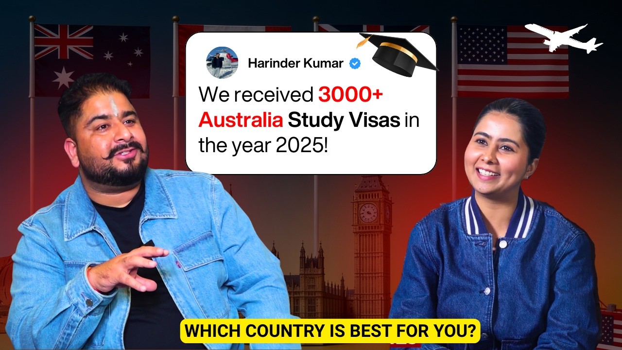 Australia vs Canada vs UK vs USA: Which Country is BEST for Indian Students in 2026? #studyabroad