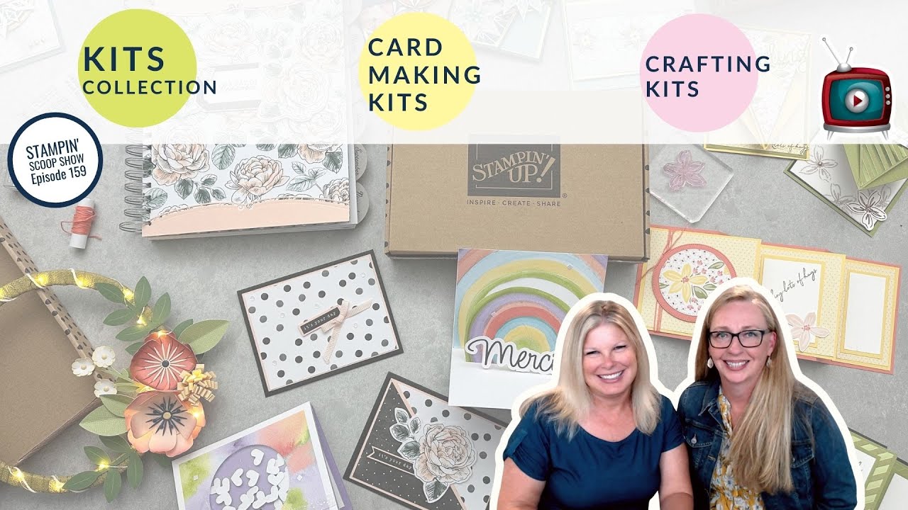 🔴 7 Craft Kits to Get You Started: Unlock Your Crafting Potential [Stampin Scoop #159]