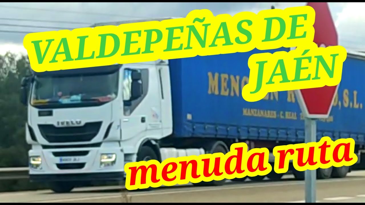 ♦️♦️ Carretera muy estrecha para trailer, Valdepeñas de Jaén.🤦👍